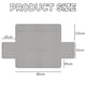 thumbnail image 5 of Funda para sillón reclinable acolchada de terciopelo con hojas de palma, antideslizante, súper suave, con correas elásticas, 5 of 5