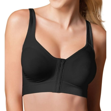 After Surgery Bra - Women's Annette WL07BR Post Surgery Front Close Racerback Leisure Bra