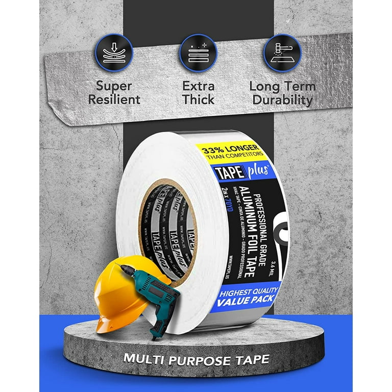 Foil Tape, HVAC, Multi-purpose