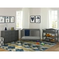 thumbnail image 2 of Storkcraft Hillcrest 4-in-1 Convertible Baby Crib, Gray, 2 of 10