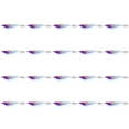 thumbnail image 1 of Señuelo Pesca Luminoso Anzuelos Calamar Anzuelo Artificial Cebos Jigging () Púrpura, 1 of 4
