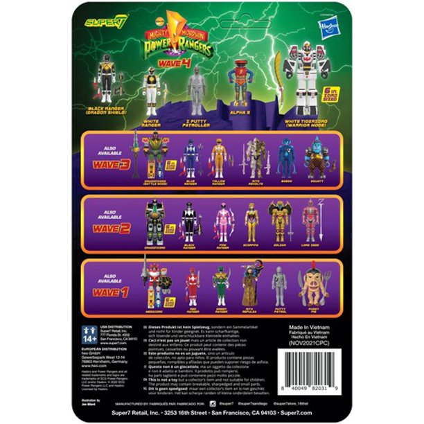 Super7 - Mighty Morphin Power Rangers Wave 4 - Z Putty [OBJETS DE