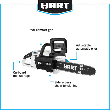 HART 40-Volt Cordless Chainsaw (Battery Not Included)