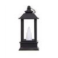 Adorno de lámpara de ambiente LED Mini luz intermitente cuadrada Decoración de fiesta (negro)