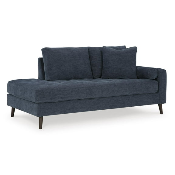 Signature Design by Ashley Bixler Navy Right-Arm Facing Corner Chaise