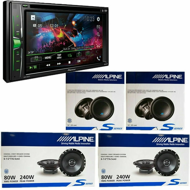 Pioneer DEHS1100UB 1DIN Car Stereo CD MP3 USB AUX Player InDash