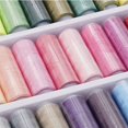 thumbnail image 4 of HLONK 39pcs 39-Color Polyester Sewing Thread Set  200 Yards Each  Durable & Portable for Hand Sewing  Tailoring & DIY Projects, 4 of 7