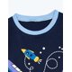 thumbnail image 3 of Conjunto de pijamas para niños, 2 piezas, manga corta, ropa de dormir01-Blue7 esquí esquí Gafas de esquí, 3 of 5