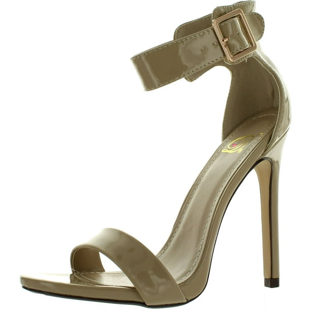 My Delicious Shoes - Delicious Canter Women Ankle Strap Open Toe ...