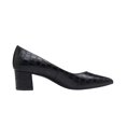 thumbnail image 3 of Zapatos DREAM PAIRS DPU212 Tacones Bajos Gruesos Negros 5.5, 3 of 5