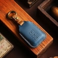 thumbnail image 2 of Car Key Fob Cover Case Protector For Toyota Yaris Car Key Case Fob Cover Genuine Leather Premium, 2 of 24