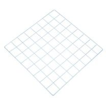 Uxcell 16"x16" Wire Grid Panel, 1 Pack Wall Grid Panels Board Photo Display Decor Hanging Organizer, White