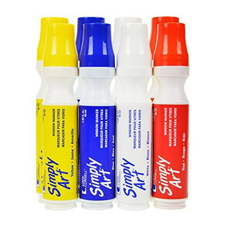 markers washable window bright pack walmart