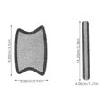 thumbnail image 2 of unbranded 1Jgo Accesorios Exterior Para Auto Protector De Puerta Con Calcomanías Plata, 2 of 8