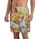 thumbnail image 2 of Balery Girl Hugging Dog Flowers Traje de Baño Estilo Hawaiano para Hombre, Shorts de Secado Rápido con Bolsillos-Large, 2 of 6
