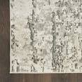 thumbnail image 4 of Nourison Concerto Abstract Ivory Blue Grey 2'2" x 7'6" Area Rug, (2x8), 4 of 7