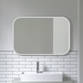 thumbnail image 5 of Umbra Hub 24 x 36" Rectangular Wall Mirror White, 5 of 11