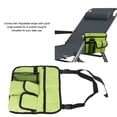 thumbnail image 4 of Beach Chair Handy Pocket Bag, Beach Chair Armrest Bag Green Large Capacity  For Outdoor, 4 of 8
