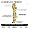 thumbnail image 3 of Bixox Various Snake Print Compression Socks,Compression Socks Women & Men Circulation for Medical,Running,Athletic, 3 of 7