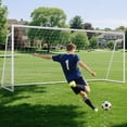 thumbnail image 2 of Slsy 16x7ft Soccer Goals for Backyard, Steel Soccer Goal with 6 Cones, Weatherproof Soccer Goal for Teens/Adults Practice Training, 2 of 8