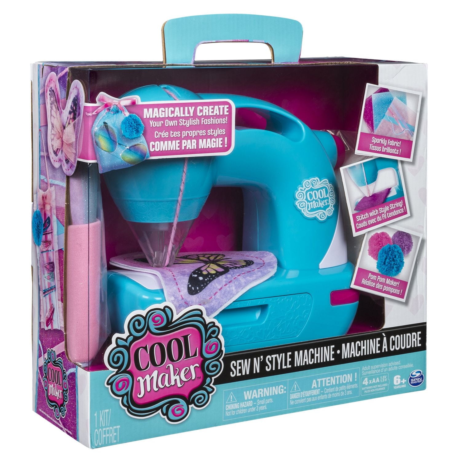 Cool Maker Sew N’ Style Sewing Machine Kit