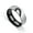 7, variant on Couple Ring Stainless Steel Promise Ring Love You Heart Wedding Band Gift Sz6-12-5-For Women