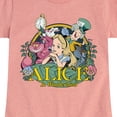thumbnail image 3 of Alice in Wonderland - Alice Icons - Youth Girls Fitted Short Sleeve T-Shirt, 3 of 5