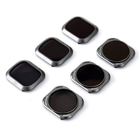 UPC: 0921456413476 | Multi Coated Lens Filters for DJI Mavic 2 Pro 4K Camera  6 Pack (ND4  ND8  ND16  ND4/CPL  ND8/CPL & ND16/CPL)