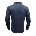 thumbnail image 4 of LTTVQM Mens 2026 Polo Shirts Lightweight Long Sleeve Casual Cotton T-Shirt Summer Button Golf Tee with Pocket Dark Blue XL, 4 of 4