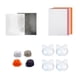 thumbnail image 4 of Kit de máscara de gato para hacer tú mismo, accesorio creativo para disfraz, máscara para pintar, máscara blanca para hacer tú mismo Estilo B, 4 of 9