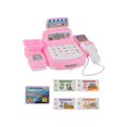 thumbnail image 1 of NAOJIE Caisse Enregistreuse pour Enfants, Argent de Jeu pour Enfants, Caisse Enregistreuse pour Enfants, Simulation de Caisse Enregistreuse de Supermarché Modèle de Caisse Enregistreuse pour Enfants avec Numérisation de Cartes - Rose, 1 of 4