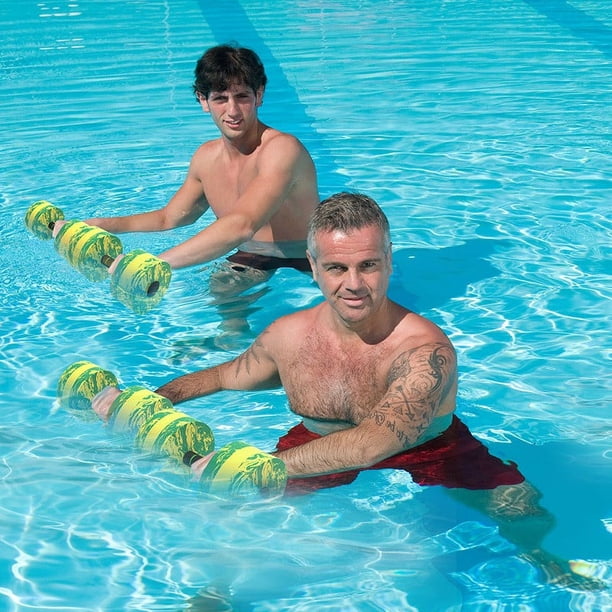 XWSHYW Herramientas para El Hogar Mancuernas Circulares Flotantes de Goma Eva con Camuflaje para Fitness
