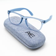 Ava & Ethan Blue Light Glasses for Kids, Blue Light Blocking for Computer/Gaming Transparent Blue (Ages 3-12)