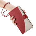 thumbnail image 4 of Funda cartera GANGXUN para iPhone XR , cuero PU con tarjetero, cremallera, correa de mano, soporte y protección 995°, 4 of 6