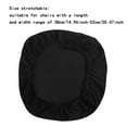 thumbnail image 2 of Black Elastic Office Chair Cover with Polyester for Protecting and Upgrading Chair with Universal Fit, 2 of 6
