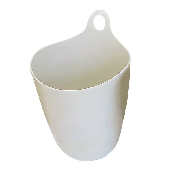 Wall Mount Pen Holder with Hook Remote Large Waste Basket Office Desk Management for Students