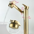 thumbnail image 4 of TIMIFIS stopcock stopcock All Copper Cold And Hot 360 Degrees Rotate Kitchen Faucet Two Function Faucet kitchen gadgets Kitchen Gadgets, 4 of 8