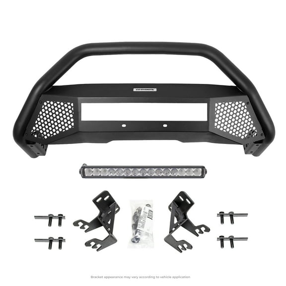 Go Rhino 5418620LT RC4 LR Bull Bar with Mounting Brackets, Single Row 20" Light Bar Kit For Chevrolet 14-15 Silverado 1500, Chevrolet 14-15 Silverado 1500, Chevrolet 14-15 Silverado 1500
