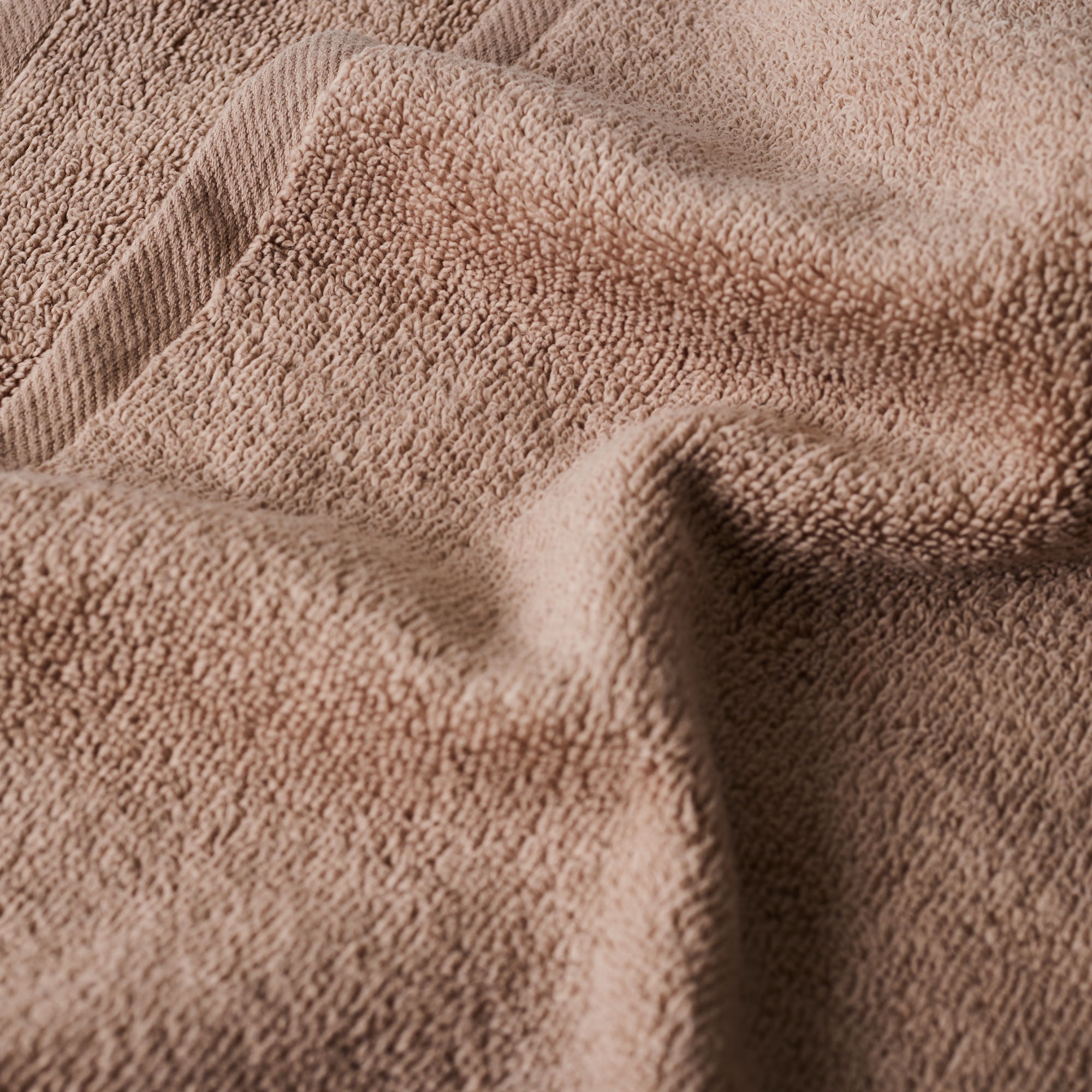 Serenity 6-Piece 100% Cotton Bath Towel Set in Taupe