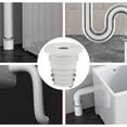 2Pcs Washing Machine Drain Hose Seal, Drain Pipe Sealer Drainer For