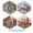 B, variant on Sylvtty 4 Sets 3D Scene Stickers Reusable Adjustable DIY Cat Cafe House Stickers Stress Relief Entertainment Decals