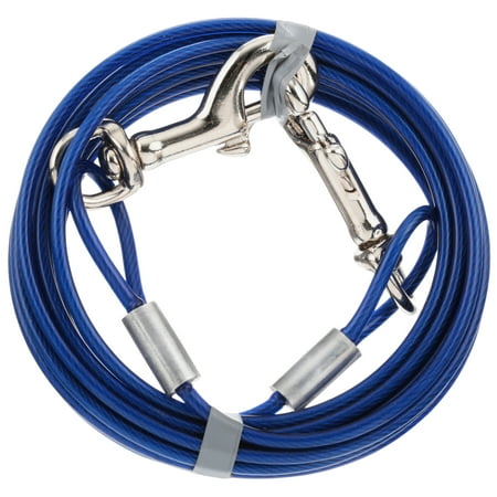 Dog It® Vinyl-Coated 15 ft. Tie-Out Cable (Best Dog Tie Out System)
