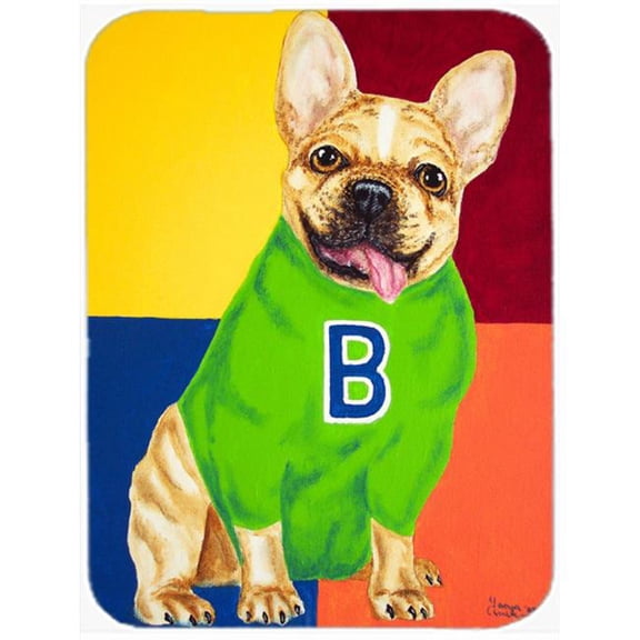 Carolines Treasures French Bulldog Go Team Mouse Pad- Hot Pad or Trivet
