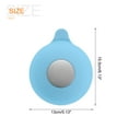 thumbnail image 2 of Tub Stopper Silicone Bathtub Drain Stopper Shower Drain Plugs Cover, Blue, 2 of 7
