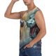 thumbnail image 3 of Fotbe White And Red Storm Dragon Men's Camiseta sin Mangas Estampada para Hombres, Playera Casual para Gimnasio, Entrenamiento, Playa-Medium, 3 of 7