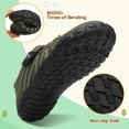 thumbnail image 5 of Barerun Kids Shoes Girls Boys Breathable Sneakers Flats,Wide,Anti-Slip,Anti-collision Toe Cap,Green,1 Big Kid, 5 of 9