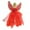 Red, variant on Christmas Wing Standing Angel Doll Hanging Pendant for Christmas Tree Home Decor