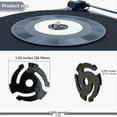 thumbnail image 4 of Adaptador para LP45 RPM, Base de Conversión de Audio para Tocadiscos de Vinilo EP, Gramófono, Color Negro., 4 of 6