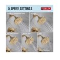 thumbnail image 7 of Delta Sparrow Champagne Bronze 1-handle Multi-function 6-in Round Bathtub and shower Faucet, 7 of 7