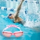 thumbnail image 2 of Gafas de natación de silicona con tapón para los oídos, polarizadas, antifugas de agua. rosado, 2 of 8